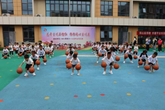 Shandong Wucheng promotes the integration of physical education and education to help children grow up healthily.